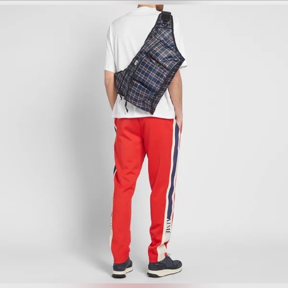 opening ceremony plaid backpack